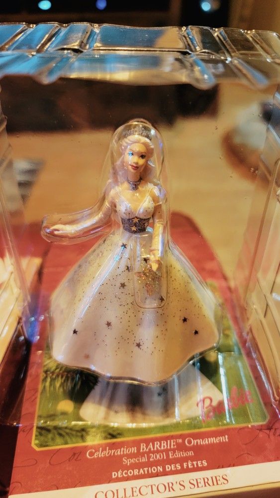 2001 Celebration Barbie Ornament