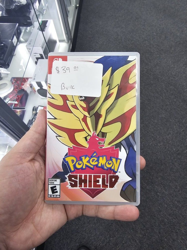 Pokemon Shield. ASK FOR RYAN.