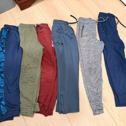 All In Motion & Under Armour Boys Jogger Pants Size 6/7