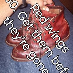 Red Wings Size 10 