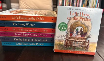 Little House Books & Audio CD - LIKE NEW