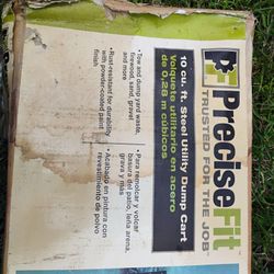 Steel Utility Dump Cart 