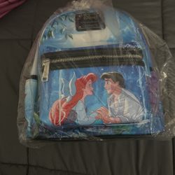 Kiss the girl ariel backpack 