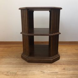 Wood Swivel Cabinet