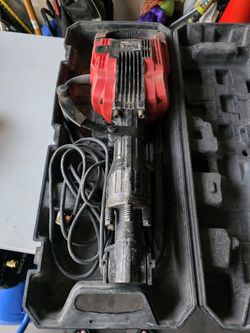 Bauer 35lb pro demolition hammer kit - used