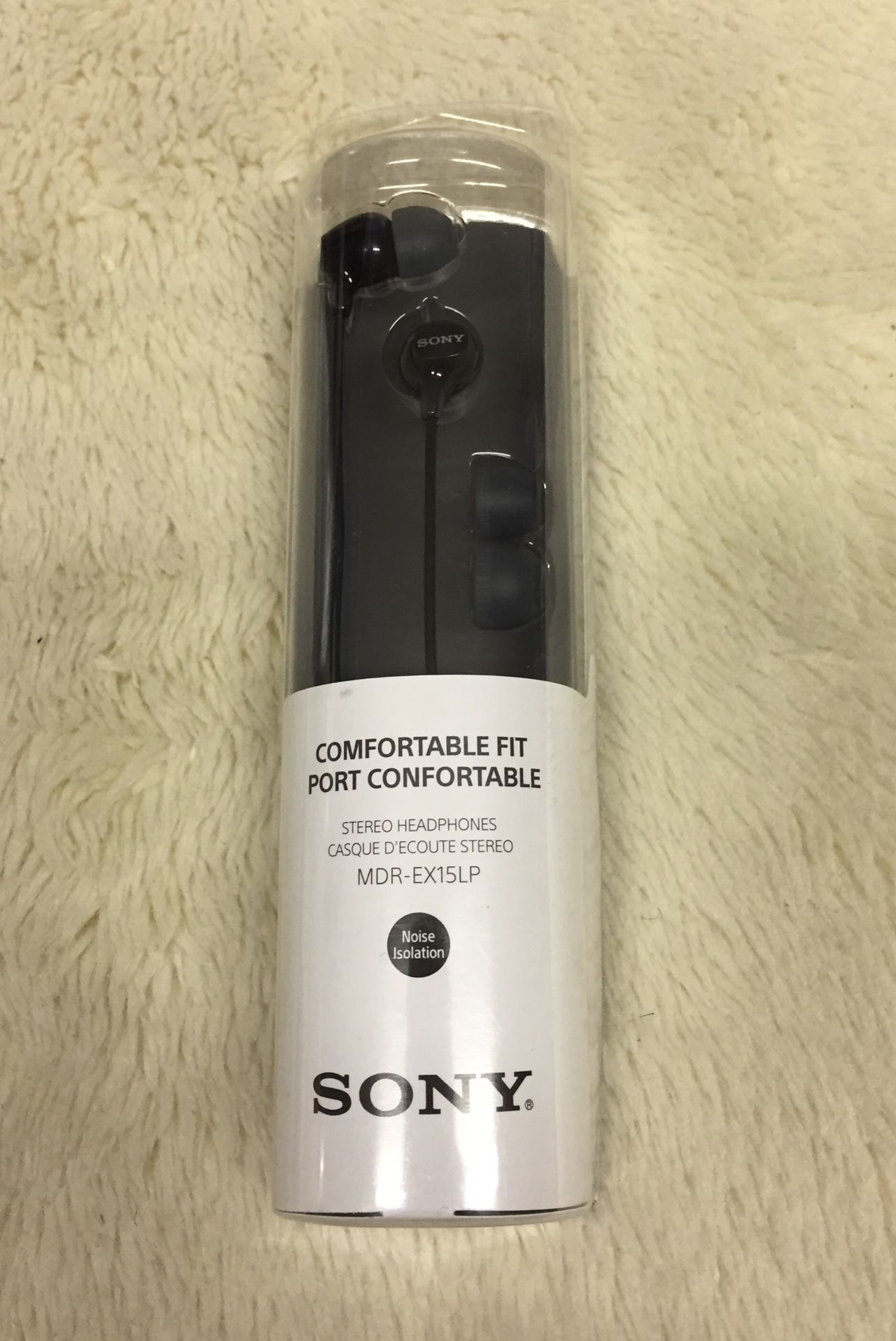 Sony Fashionable In-Ear Headphones-black