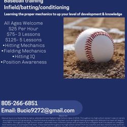 Baseball Lessons 