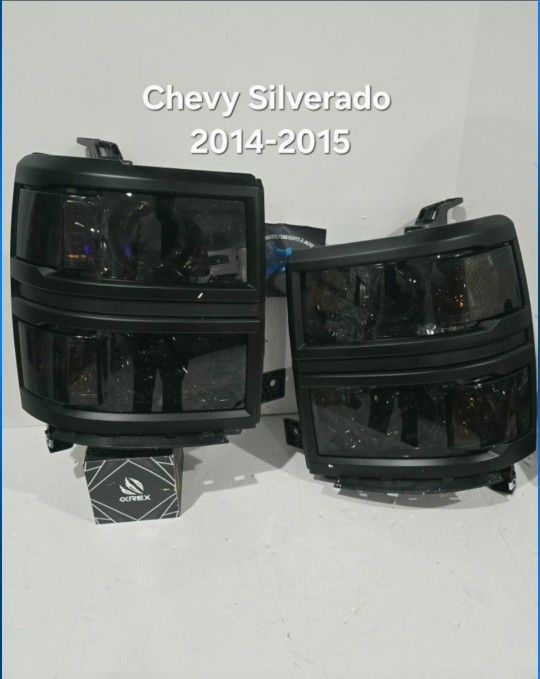 Chevy Silverado 2014-2015 Headlights 