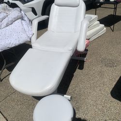 Reclining Massage Spa Chair/Table