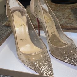 Christian Louboutin Follies Strass (100mm) Pumps