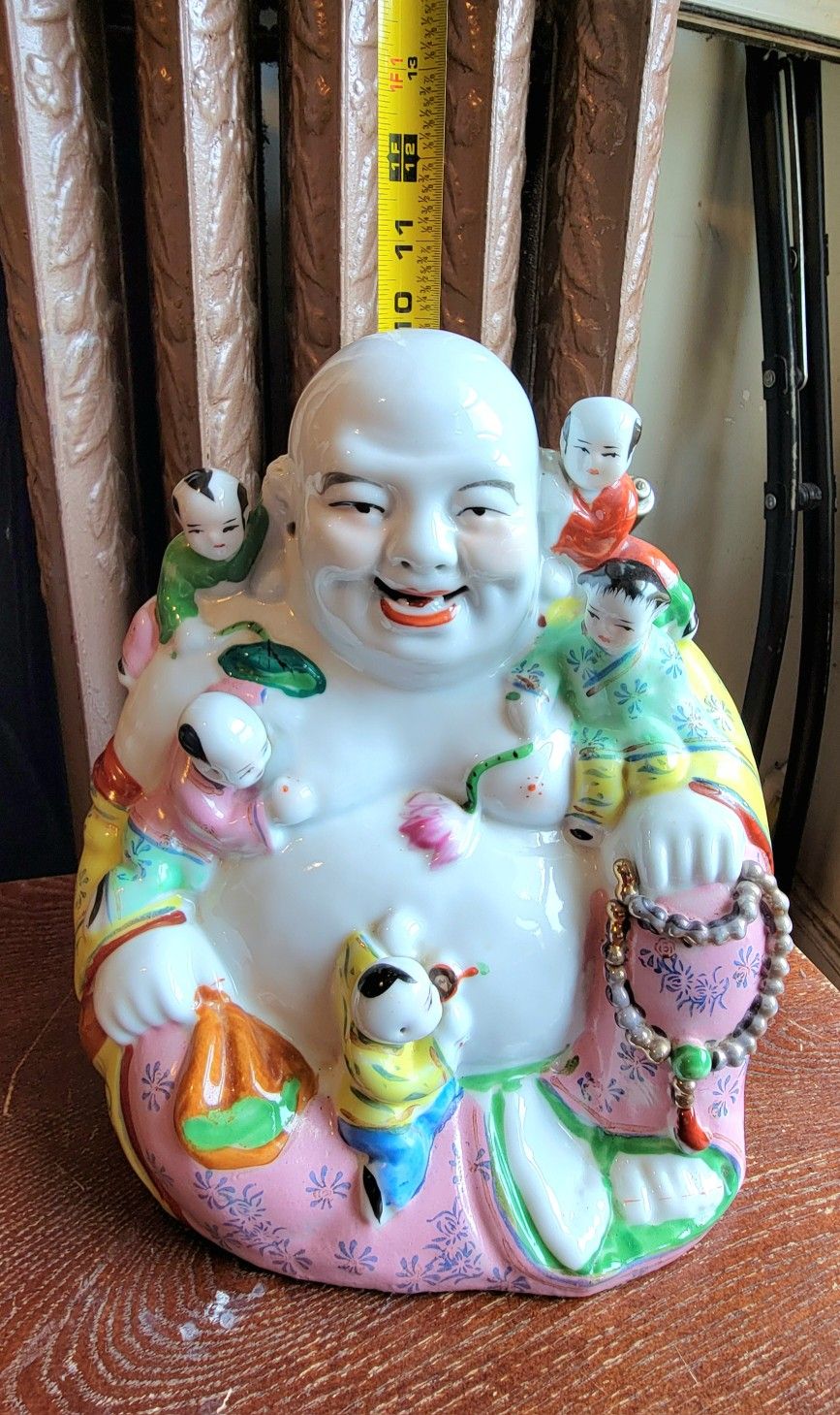 Vintage "10 Jolly Fertility Buddha Great condition "Bottom stamp "