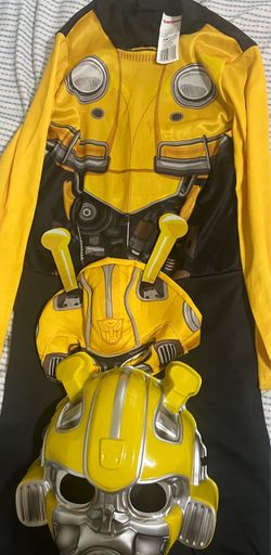 Yellow Transformers boys costume
