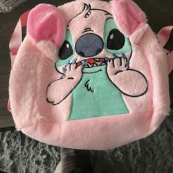 Small Pink Stitch Backpack
