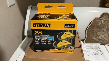 DeWALT Powerstack Battery 2 PK DCBP520-2 Lith-Ion 5.0Ah