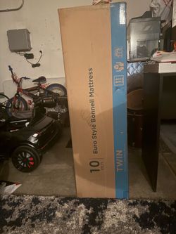 Twin Mattress 10” New