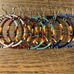 Western hoop earrings