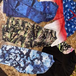 Boys (3) UPF 50 Shirts & (2) Shorts . PRICE IS FOR ALL