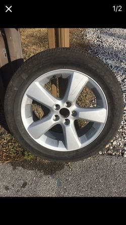 New Goodyear eagle RA S 18 inch tire and rim