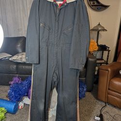 VINTAGE Dickies Coveralls / 61"collar to heel 26" pit > pit