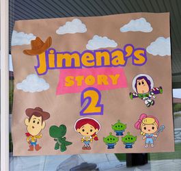 Hand painted banners