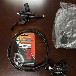 New Shimano Xt 8120 Lever And Caliper 4 Piston Rear 