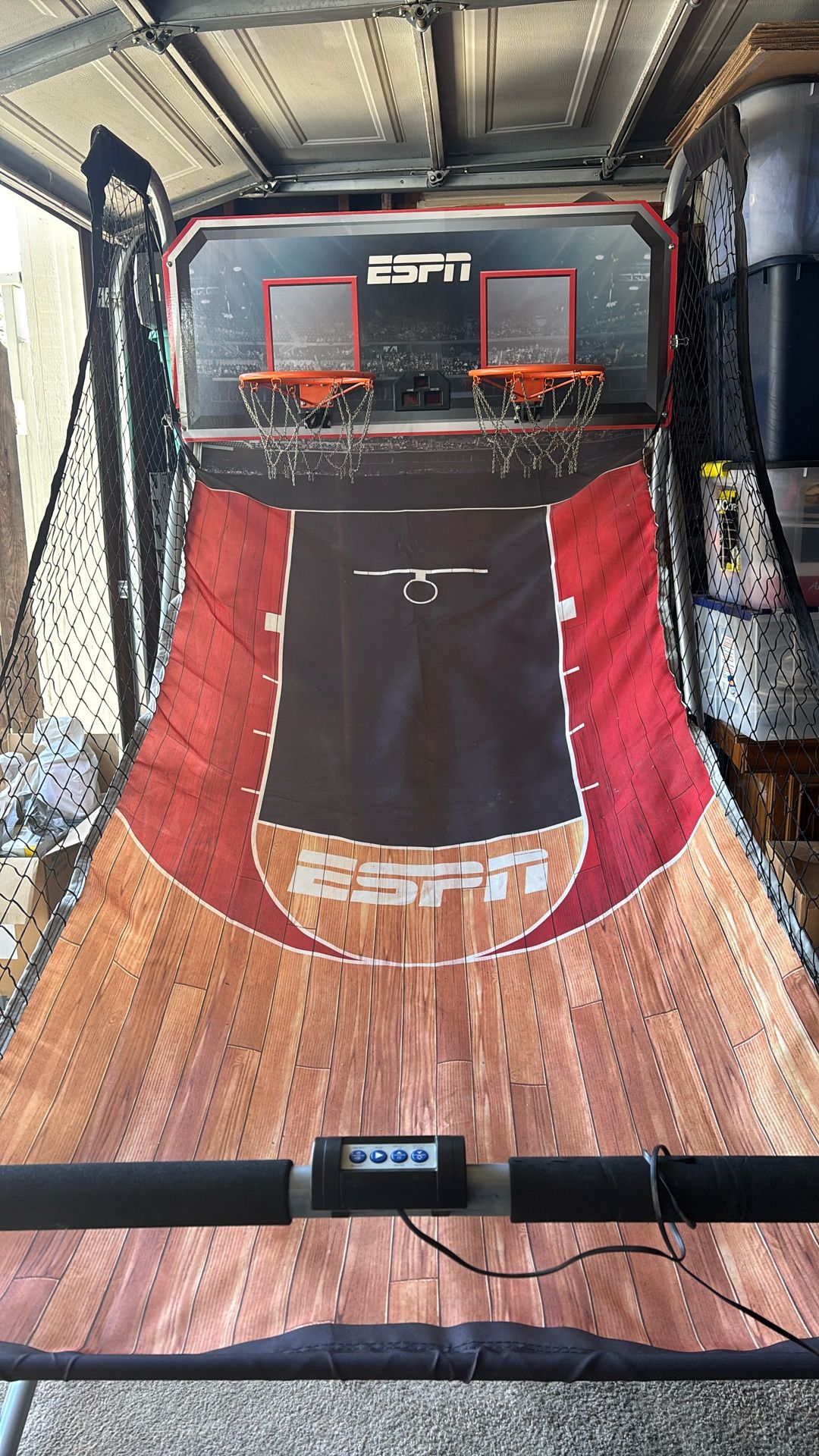 Double Basketball Stand 