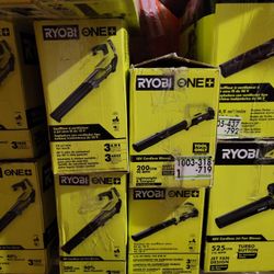 Ryobi Blowers 18 Volt