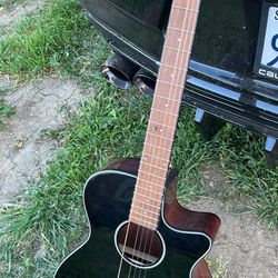 Ibanez AEG50N Acoustic-Electric Classical Guitar Gloss Black