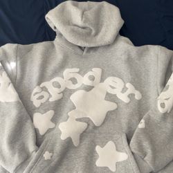 Spider Hoodie Beluga Grey
