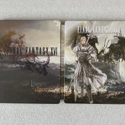Final Fantasy XVI Custom made Steelbook Case only for PS4/PS5/Xbox (No Game) New