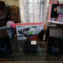 Pre Sonus Audio Interface And MPK Mini Keyboard 