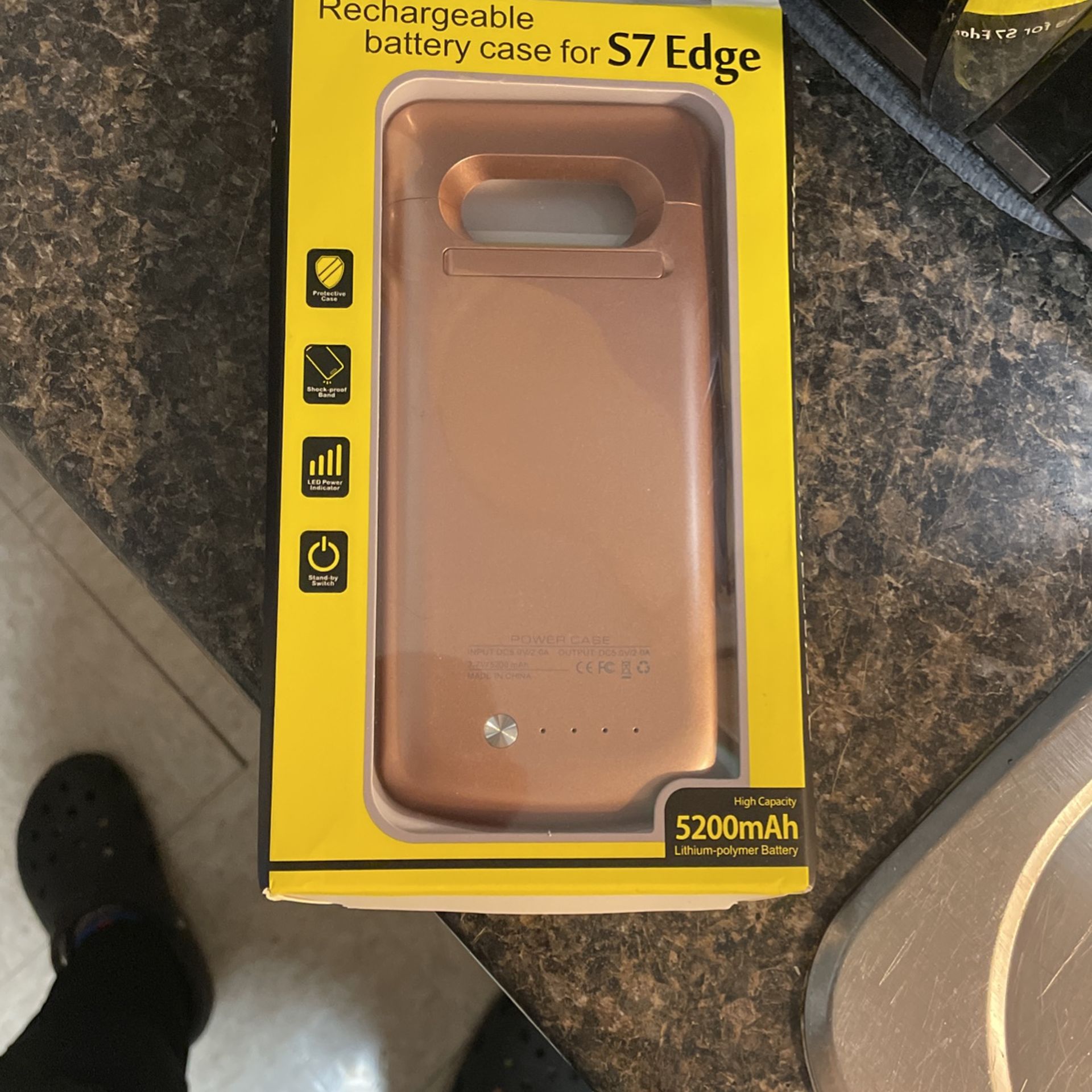 Rechargeable Battery Case For S7 Edge