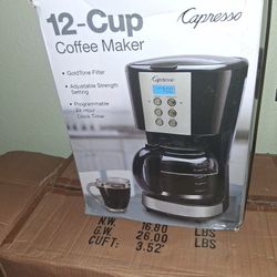 Capresso 12 Cup Coffee Maker