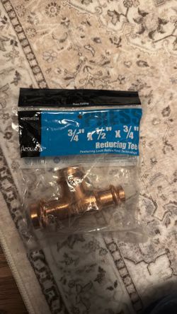 ProPress 3/4 in. x 1/2 in. x 3/4 in. Press Copper Reducing Tee