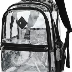 Clear backpack