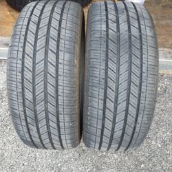 (2) 225 45 18 Bridgestone Turanza Used Tires Mint Condition 
