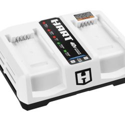HART 40-Volt Dual Port Fast Charger NEW
