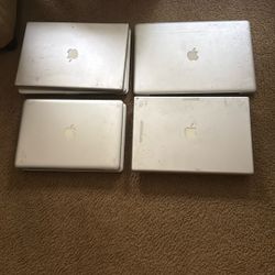 Lot Of 8 Mac Laptops For Repair Or Parts