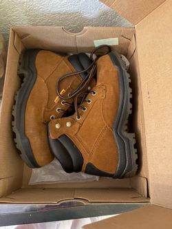Work boots steal toe