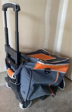 Folding Rolling Cart with Bag