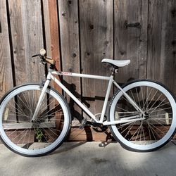 White Pure Fix Bike