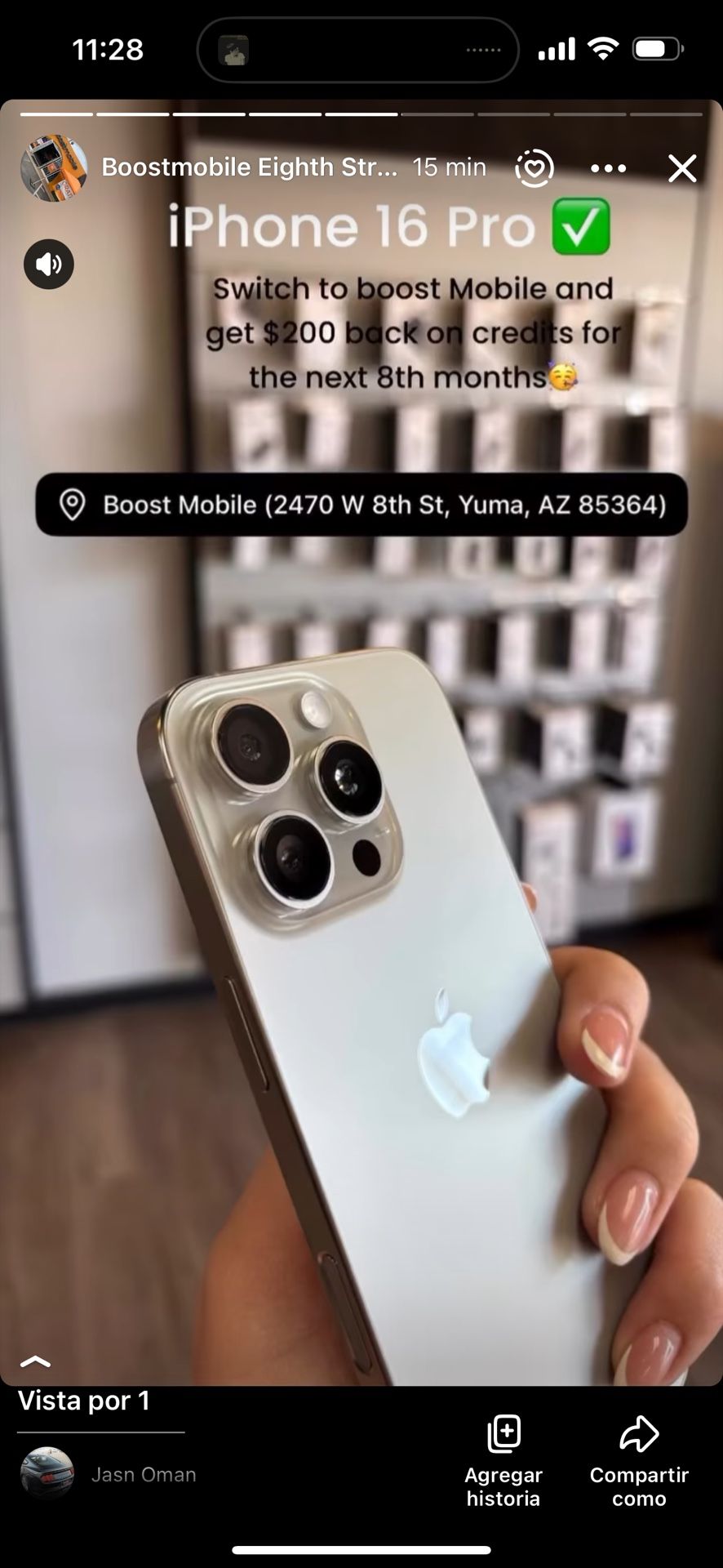 iPhone 16 Pro Boost Mobile ☑️