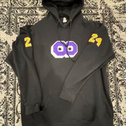 Kobe Customized Embroidered Hoodie