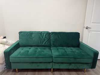 Modern green couch for sale