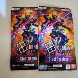 Gundam Steel Requiem Tcg Trading Cards 