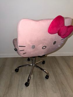 hello kitty office vanity gaming chair
