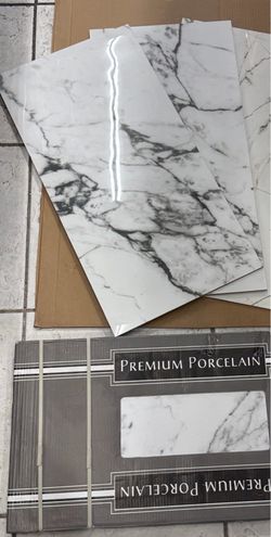 Donatello 16 in. x 32 in. Polished Porcelain Marble Look Floor and Wall Tile (14.2 sq. ft./Case)