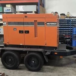 Used Multiquip DCA25 Trailered Generator (2) | Standby Multi-Voltage