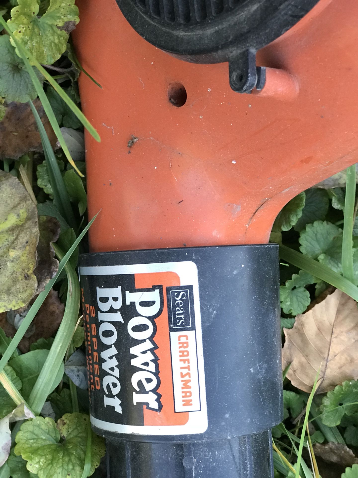 Craftsman power blower