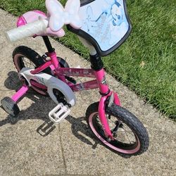 12" Huffy Disney Minnie Mouse Kids Bike